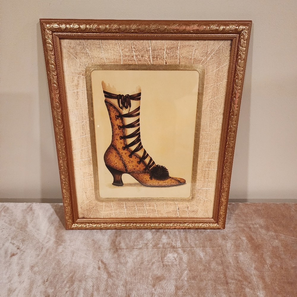 The Bombay Company framed print featuring the Stephanie Hoppen Collection